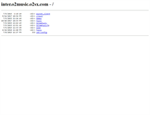 Tablet Screenshot of inter.o2music.o2sx.com